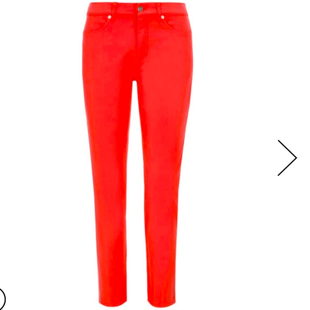 Escada Sport Linda Capri Jeans Red Size 2